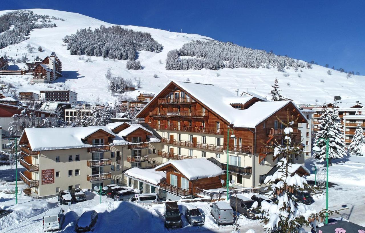 Residence Odalys L'Ours Blanc Les Deux Alpes Eksteriør bilde
