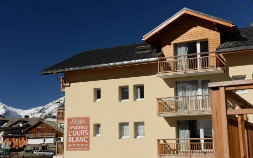 Residence Odalys L'Ours Blanc Les Deux Alpes Eksteriør bilde
